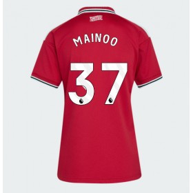 Dámské fotbalový oblečení Manchester United Kobbie Mainoo #37 Domácí košile 2026-27 Krátkým Rukávem